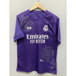 Camiseta Fútbol Real Madrid Cuarta Equipación Edición Y3 Yohji Yamamoto 2023-2024