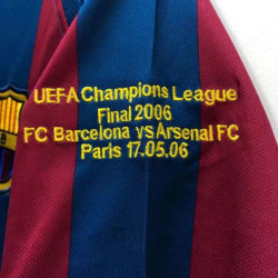 Camiseta FC Barcelona Retro Final Champions League 2006