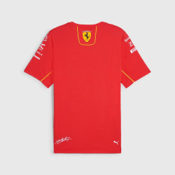 Camiseta F1 Ferrari Racing Team Charles Leclerc 16 2024