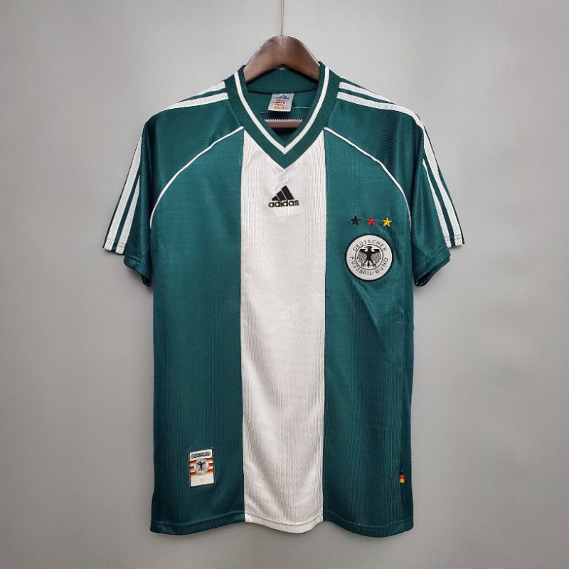 Camiseta Alemania Segunda Equipación Retro Clásica 1998