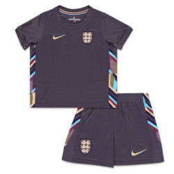 Camiseta y Pantalón Niños Inglaterra Segunda Equipación Eurocopa 2024