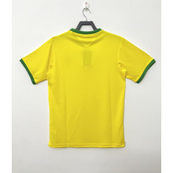 Camiseta Brasil Primera Equipación Retro Clásica 1970