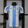 Camiseta Argentina Primera Equipación Versión Jugador Copa America 2024