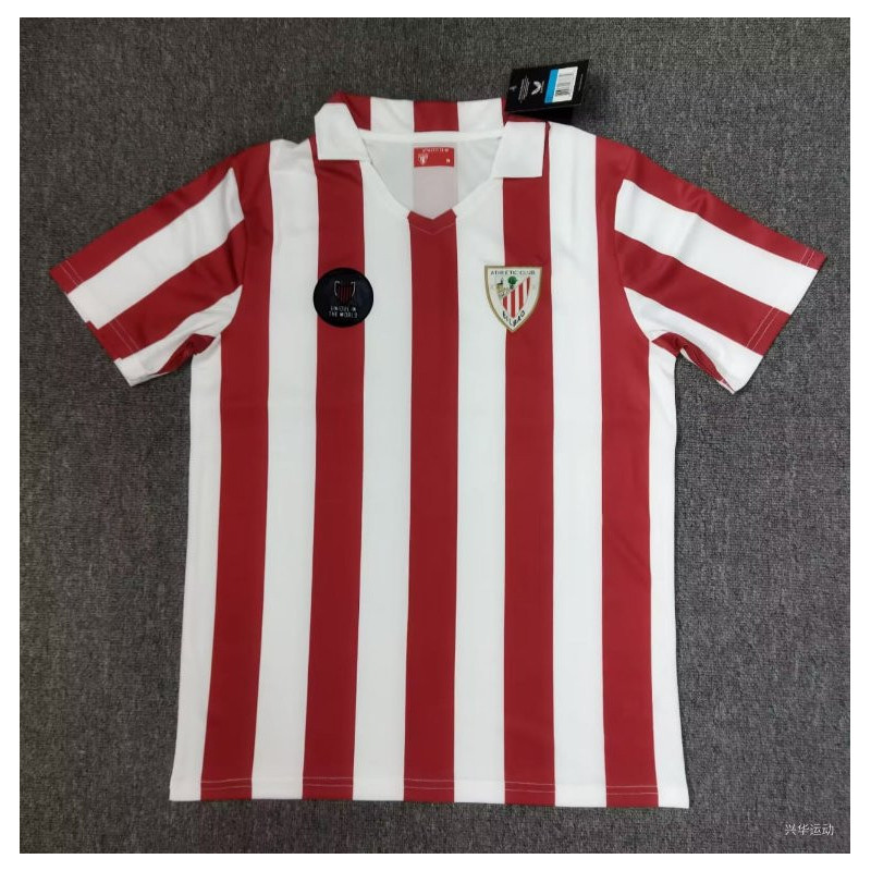 Camiseta Athletic Bilbao Conmemorativa Retro Copa Sevilla 2024