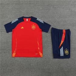 Camiseta y Pantalón España Entrenamiento Roja 2024