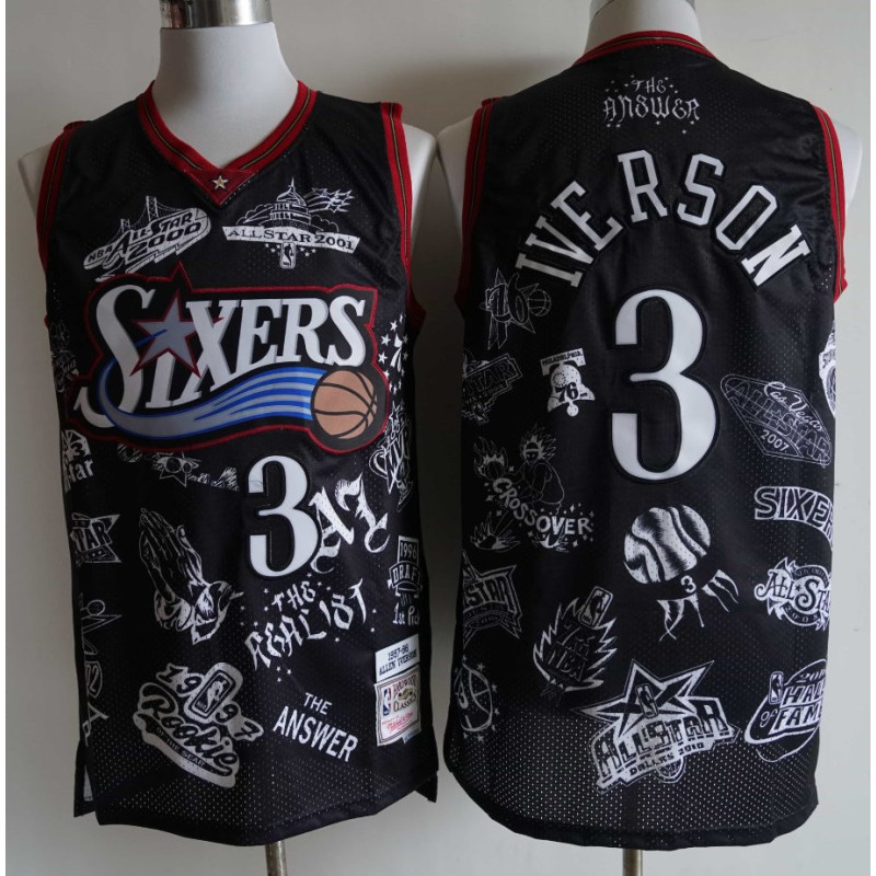 Camiseta NBA Allen Iverson Version Retro Clásica 1997-1998