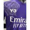 Camiseta Fútbol Real Madrid Cuarta Equipación Versión Jugador Edición Y3 Yohji Yamamoto Azul 2023-2024