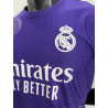 Camiseta Fútbol Real Madrid Cuarta Equipación Versión Jugador Edición Y3 Yohji Yamamoto Azul 2023-2024