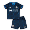 Camiseta y Pantalón Fútbol Niños Chelsea Segunda Equipación 2023-2024