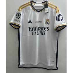 Camiseta Fútbol Real Madrid Primera Equipación Edición Final Champions League 2024