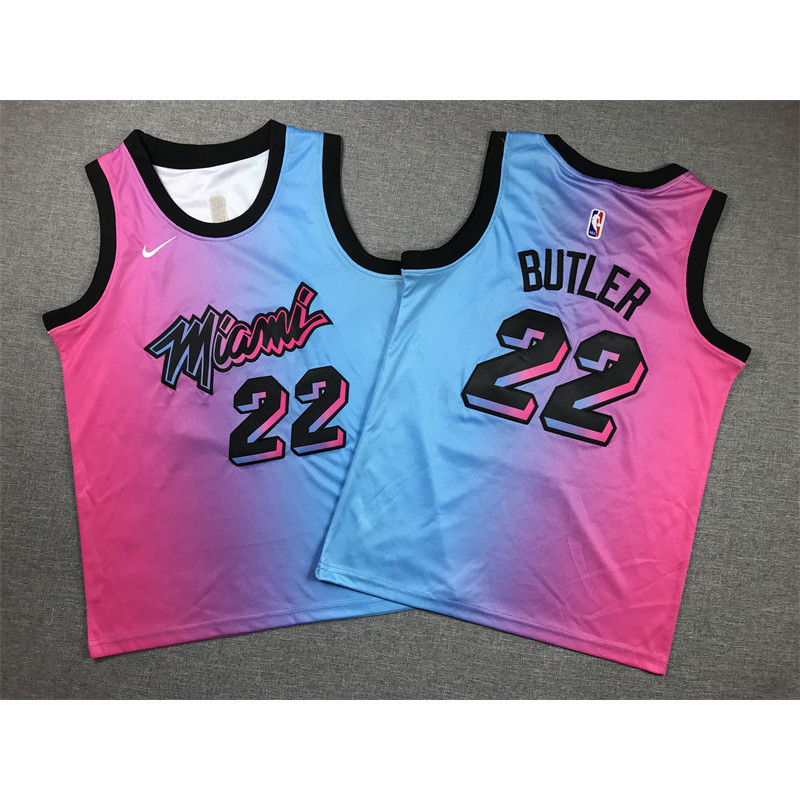 Camiseta NBA Niños Jimmy Butler 22 Miami Heat Retro Clásica Gradient