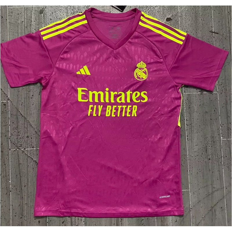 Camiseta Fútbol Real Madrid Púrpura 2023-2024