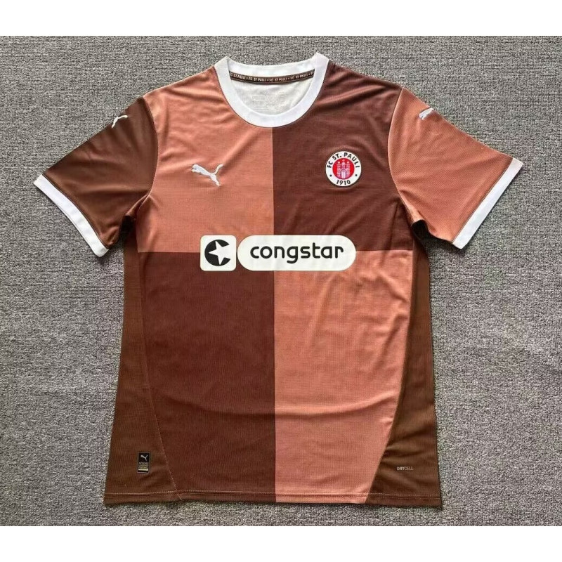 Camiseta Fútbol St. Pauli Primera Equipación 2024-2025