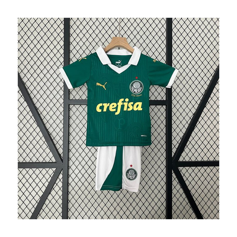 Camiseta y Pantalón Niños Palmeiras Primera Equipación 2024-2025