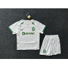 Camiseta y Pantalón Fútbol Niños Sporting de Lisboa Segunda Equipación 2024-2025