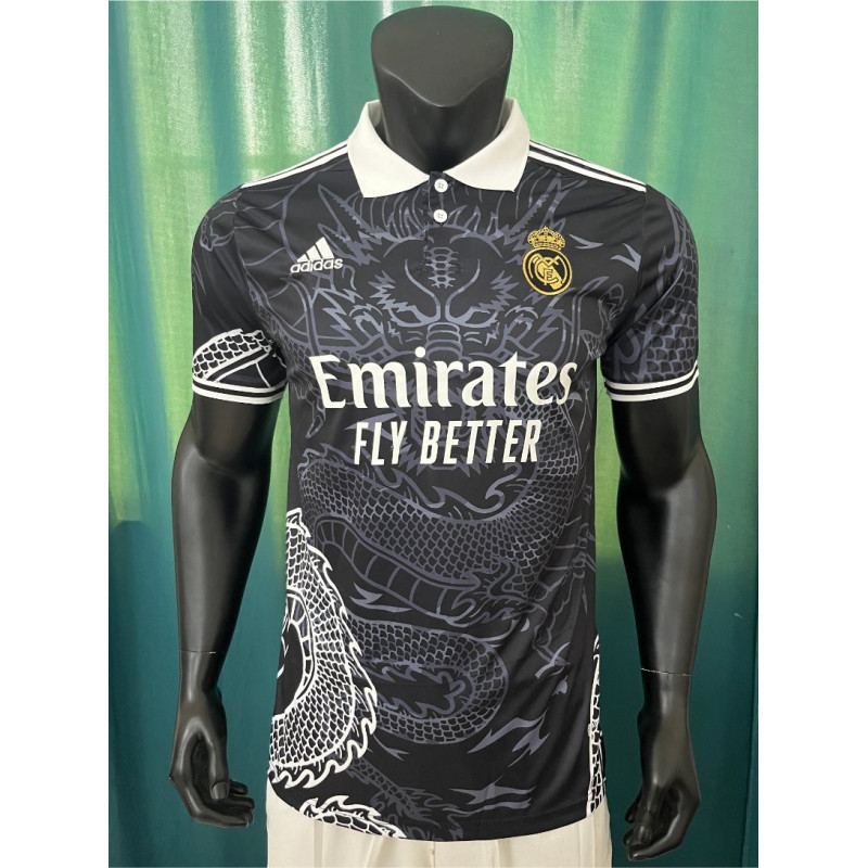 Camiseta Fútbol Real Madrid Edición Black Dragon 2023-2024