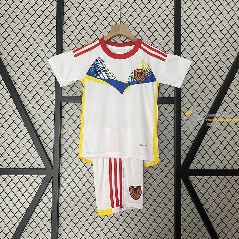 Camiseta y Pantalón Niños Venezuela Segunda Equipación Copa America 2024