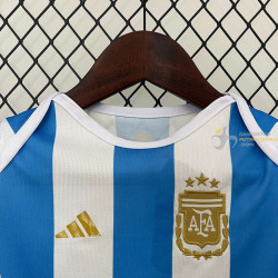 Body Bebé Argentina Primera Equipación Copa América 2024