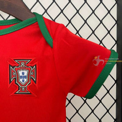 Body Bebé Portugal Primera Equipación Eurocopa 2024