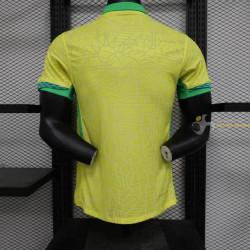 Camiseta Brasil Primera Equipación Versión Jugador Copa America 2024