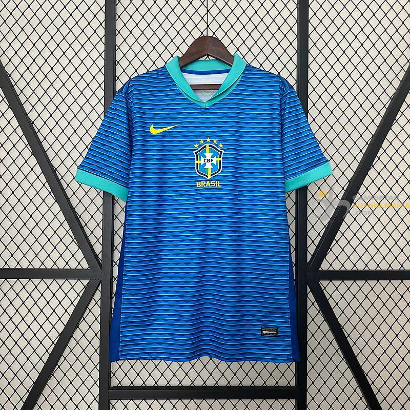 Camiseta Brasil Segunda Equipación Copa America 2024