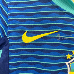 Camiseta y Pantalón Niños Brasil Segunda Equipación Copa America 2024