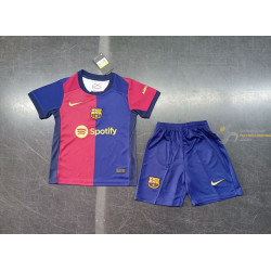 Camiseta y Pantalón Fútbol Niños Barcelona Primera Equipación 2024-2025