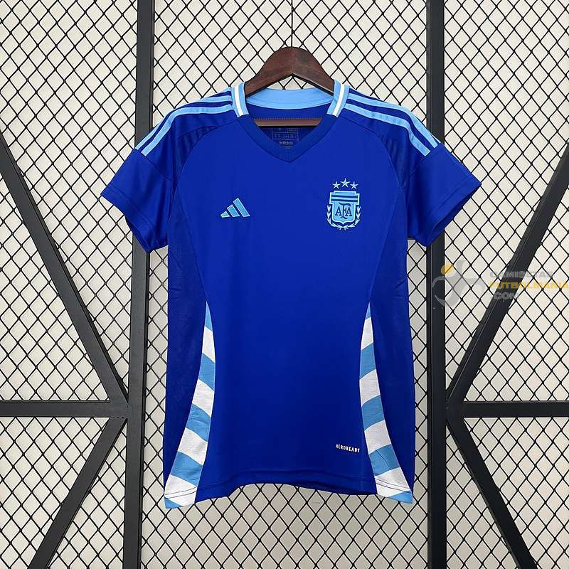 Camiseta Mujer Argentina Segunda Equipación Copa America 2024