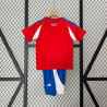 Camiseta y Pantalón Niños Chile Primera Equipación Copa America 2024