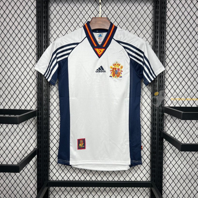 Camiseta España Segunda Equipación Retro Clásica 1998