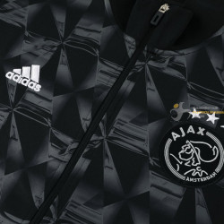 Chándal Ajax Blanco Negro-Gris 2024-2025