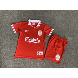 Camiseta y Pantalón Niños Liverpool Primera Equipación Retro Clásica 1997-1998