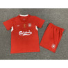 Camiseta y Pantalón Niños Liverpool Primera Equipación Retro Clásica 2004-2005