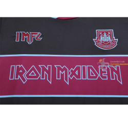 Camiseta West Ham Edición Especial Iron Maiden Retro Clásica Negra