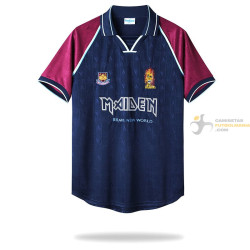 Camiseta West Ham Edición Especial Iron Maiden Retro Clásica 1999-2001