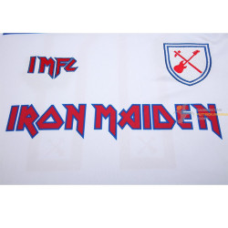 Camiseta West Ham Edición Especial Iron Maiden Retro Clásica Blanca