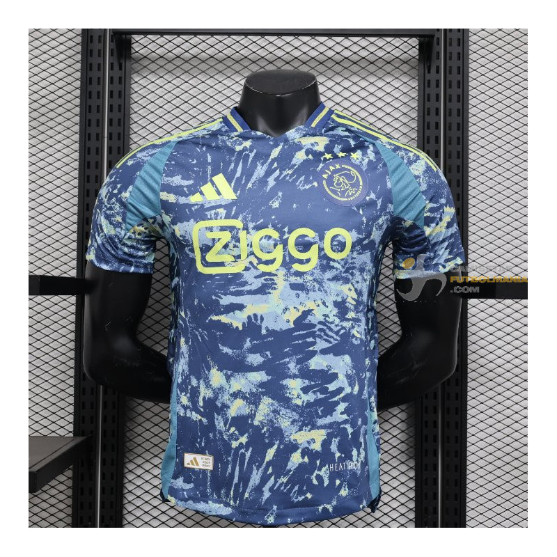 Camiseta Fútbol Ajax Segunda Equipación Versión Jugador 2024-2025