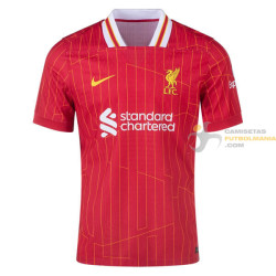 Camiseta Fútbol Liverpool Primera Equipación Versión Jugador 2024-2025