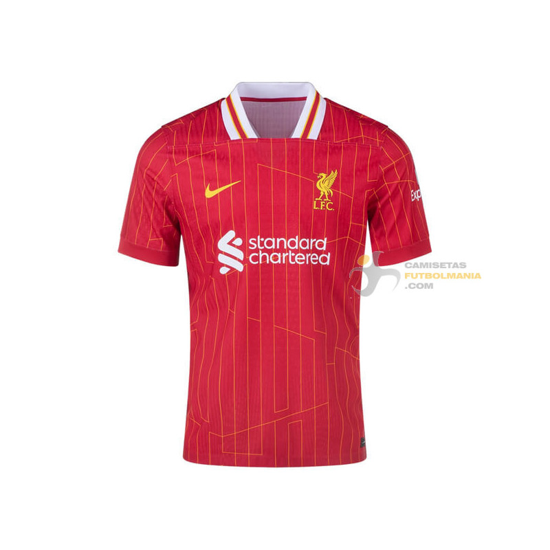 Camiseta Fútbol Liverpool Primera Equipación Versión Jugador 2024-2025