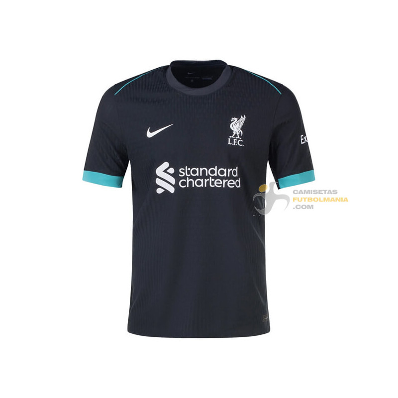 Camiseta Fútbol Liverpool Segunda Equipación Versión Jugador 2024-2025