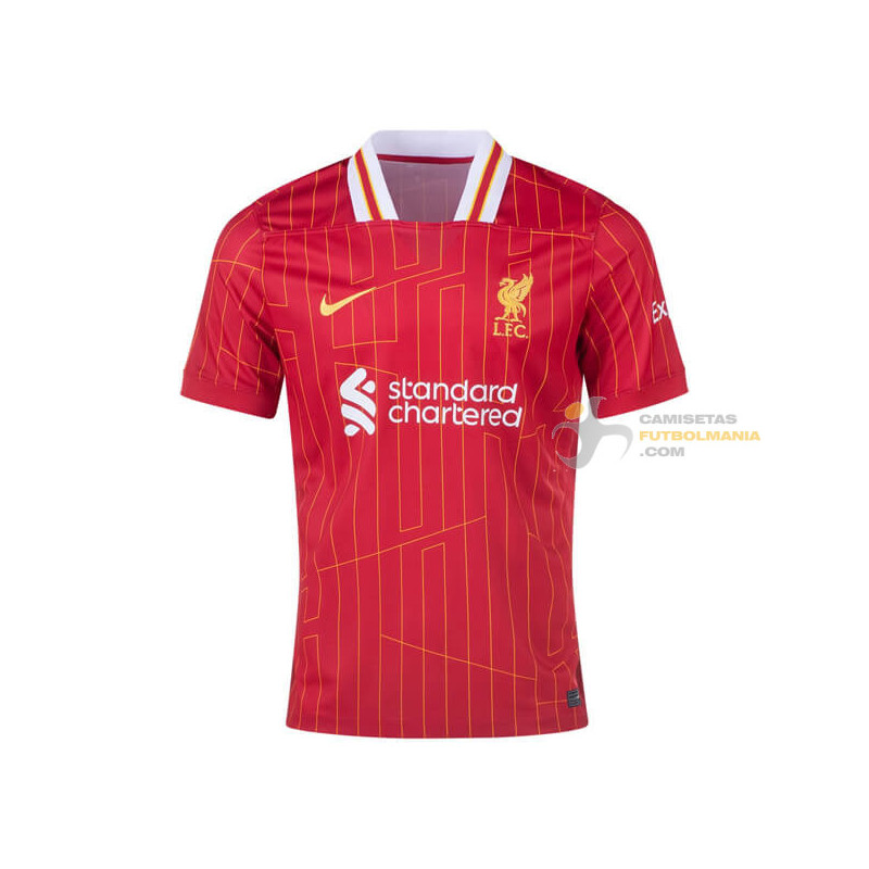 Camiseta Fútbol Liverpool Primera Equipación Versión Jugador 2024-2025