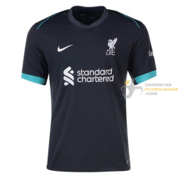 Camiseta Fútbol Liverpool Segunda Equipación Versión Jugador 2024-2025