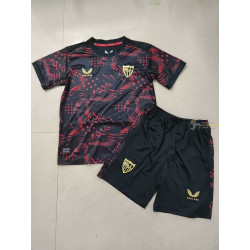 Camiseta y Pantalón Niños Sevilla Tercera Equipación 2024-2025