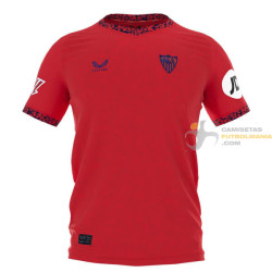 Camiseta Fútbol Sevilla Segunda Equipación 2024-2025