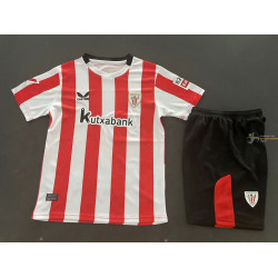 Camiseta y Pantalón Niños Athletic de Bilbao Primera Equipación 2024-2025