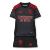 Camiseta y Pantalón Fútbol Niños Benfica Segunda Equipación 2024-2025