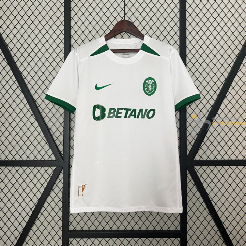 Camiseta Fútbol Sporting de Lisboa Segunda Equipación 2024-2025