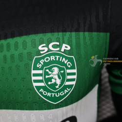 Camiseta Fútbol Sporting de Lisboa Primera Equipación Versión Jugador 2024-2025