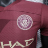 Camiseta Fútbol Manchester City Tercera Equipación Versión Jugador 2024-2025