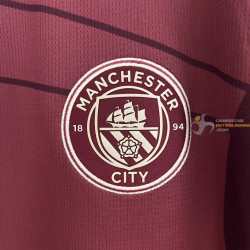 Camiseta Fútbol Manchester City Tercera Equipación Versión Jugador 2024-2025